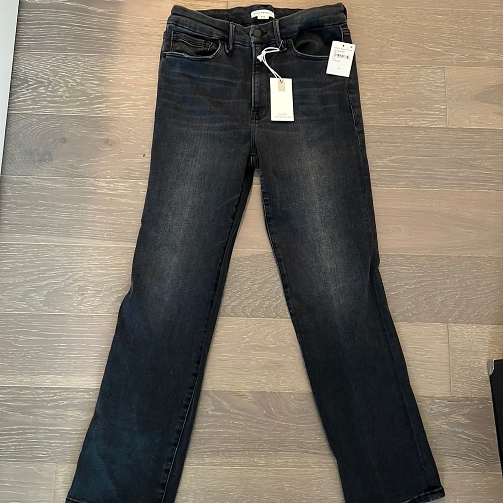 Good American Jeans Always Fits Good Legs Straight Jeans - Never worn!!!!
